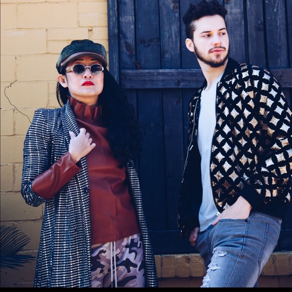 Double Breasted Sequin Coat Dress - Picture 5 of 15